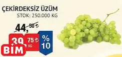 ÇEKİRDEKSİZ ÜZÜM KG ÇEKİRDEKSİZ ÜZÜM KG